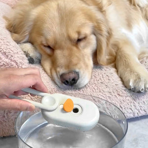 3en1 Cepillo de agua para perros