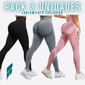 PACK 3 unidades - Leggings PUSH UP largos - LANZAMIENTO EXCLUSIVO